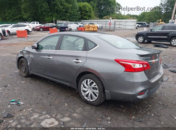 3N1AB7AP6GY236626 2016 NISSAN SENTRA Gray Задня ліва чверть
