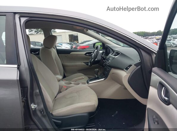 3N1AB7AP6GY236626 2016 NISSAN SENTRA Gray Вид салону спереду