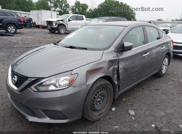 3N1AB7AP6GY236626 2016 NISSAN SENTRA Gray Вид спереду