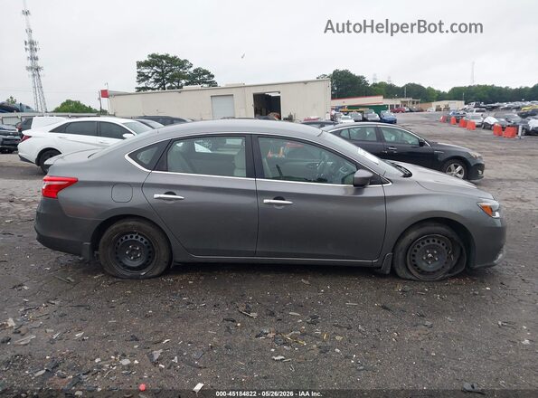 3N1AB7AP6GY236626 2016 NISSAN SENTRA Gray Вид задньої частини салону