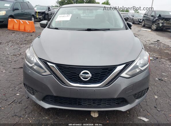 3N1AB7AP6GY236626 2016 NISSAN SENTRA Gray Вид щитка приладів