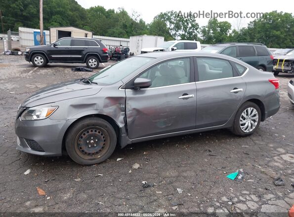 3N1AB7AP6GY236626 2016 NISSAN SENTRA Gray Панорамний вид салону 360°