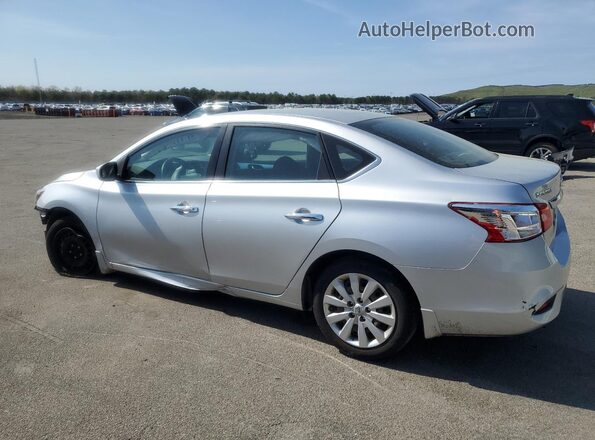3N1AB7AP6GY255600 2016 NISSAN SENTRA Silver 