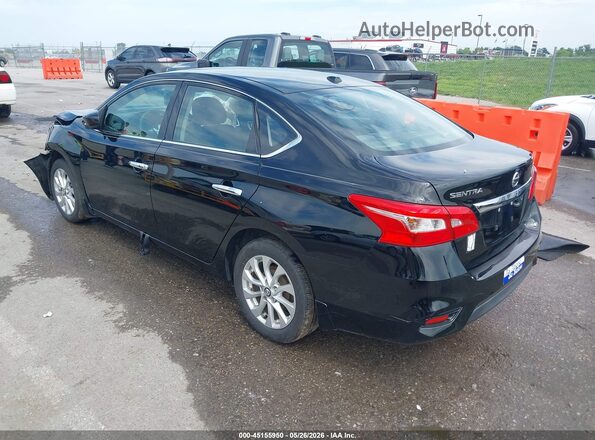 3N1AB7AP6GY296647 2016 NISSAN SENTRA Black უკანა მარცხენა