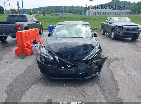 3N1AB7AP6GY296647 2016 NISSAN SENTRA Black ხელსაწყოთა პანელის ხედი