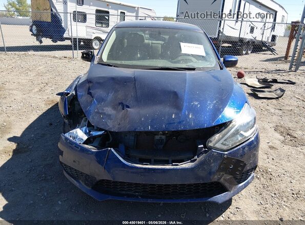 3N1AB7AP6GY319098 2016 NISSAN SENTRA Black Widok zestawu wskaźników