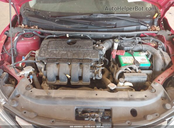 3N1AB7AP6HL671046 2017 NISSAN SENTRA Red Rear view