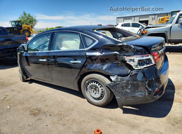 3N1AB7AP6HY315876 2017 NISSAN SENTRA Black უკანა მარცხენა