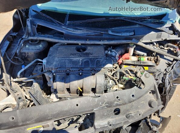 3N1AB7AP6HY315876 2017 NISSAN SENTRA Black უკანა სალონის ხედი