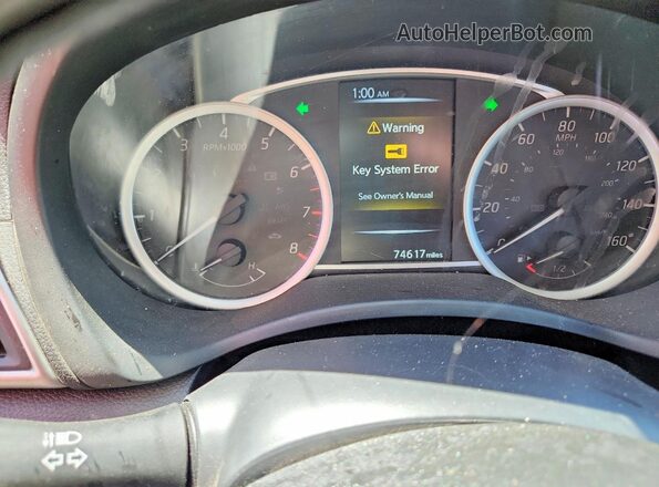 3N1AB7AP6HY315876 2017 NISSAN SENTRA Black ხელსაწყოთა პანელის ხედი