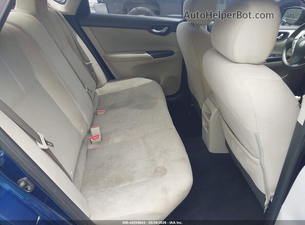 3N1AB7AP6HY347226 2017 NISSAN SENTRA Blue Widok naklejki z numerem VIN
