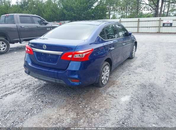 3N1AB7AP6HY347226 2017 NISSAN SENTRA Blue Tył prawy