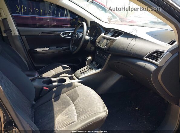 3N1AB7AP6HY362664 2017 NISSAN SENTRA Black Սալոնի դիմացի տեսք