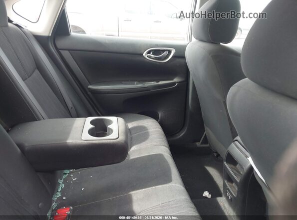 3N1AB7AP6JL633449 2018 NISSAN SENTRA Silver Widok naklejki z numerem VIN