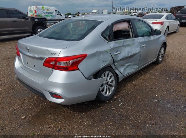 3N1AB7AP6JL633449 2018 NISSAN SENTRA Silver Tył prawy