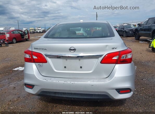 3N1AB7AP6JL633449 2018 NISSAN SENTRA Silver 