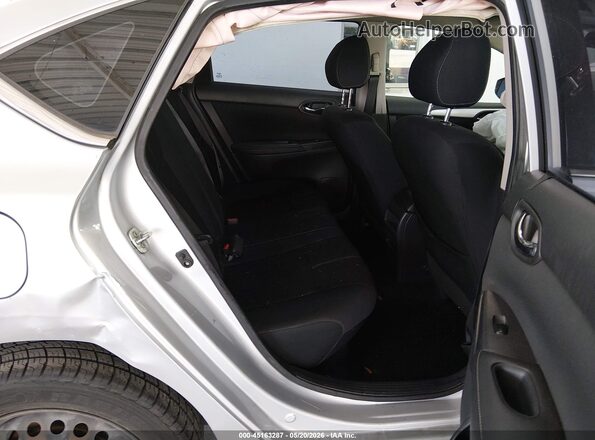 3N1AB7AP6JY212575 2018 NISSAN SENTRA Silver Вид наклейки з VIN-кодом