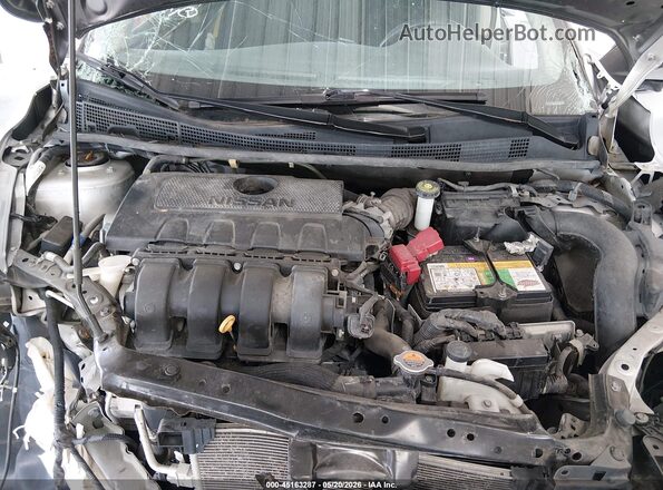 3N1AB7AP6JY212575 2018 NISSAN SENTRA Silver Вид ззаду