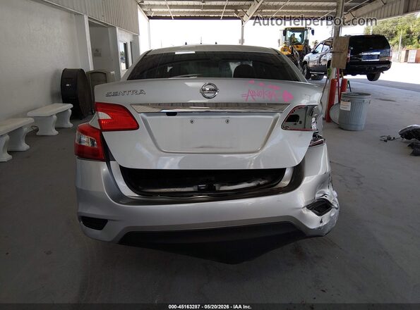 3N1AB7AP6JY212575 2018 NISSAN SENTRA Silver 