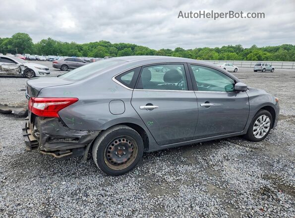 3N1AB7AP6JY258908 2018 NISSAN SENTRA Gray Tył prawy