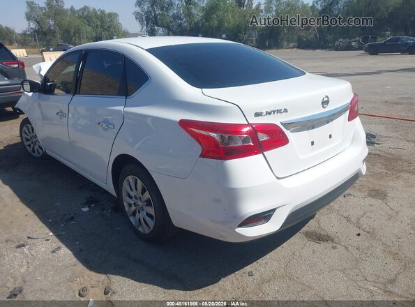 3N1AB7AP6JY312319 2018 NISSAN SENTRA White Trasero izquierdo