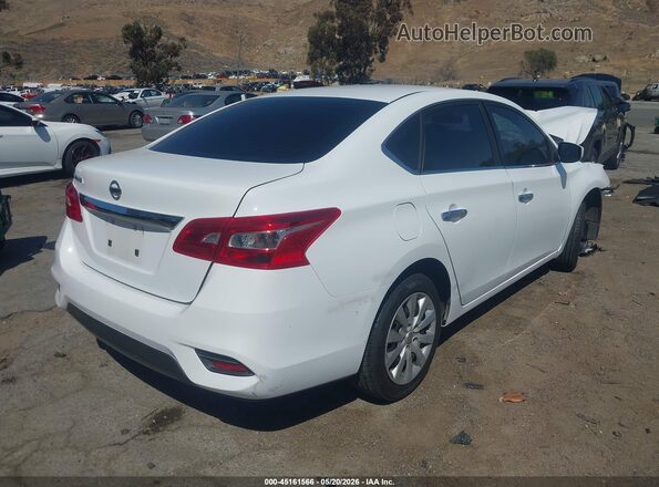 3N1AB7AP6JY312319 2018 NISSAN SENTRA White Trasero derecho