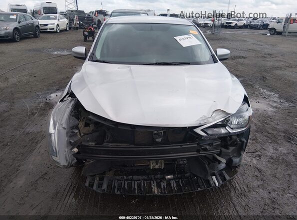3N1AB7AP6JY337737 2018 NISSAN SENTRA Silver Widok zestawu wskaźników
