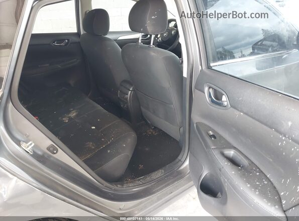 3N1AB7AP6JY338306 2018 NISSAN SENTRA Gray Widok naklejki z numerem VIN