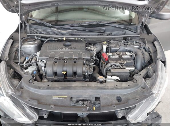 3N1AB7AP6JY338306 2018 NISSAN SENTRA Gray Widok z tyłu