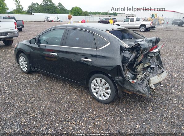 3N1AB7AP6JY340489 2018 NISSAN SENTRA Black Trasero izquierdo