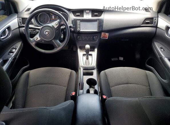 3N1AB7AP6KY208043 2019 NISSAN SENTRA Black Vista del salpicadero