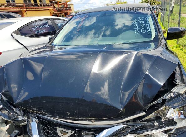 3N1AB7AP6KY208043 2019 NISSAN SENTRA Black Vista frontal