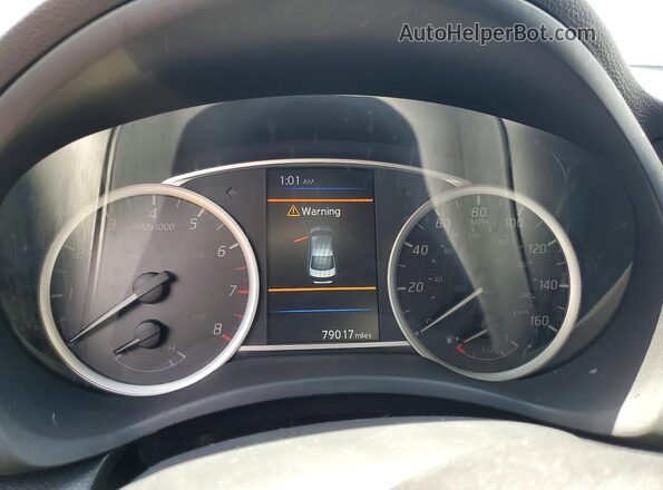 3N1AB7AP6KY208043 2019 NISSAN SENTRA Black Vista del cuadro de instrumentos