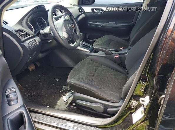 3N1AB7AP6KY208043 2019 NISSAN SENTRA Black Vista interior delantera