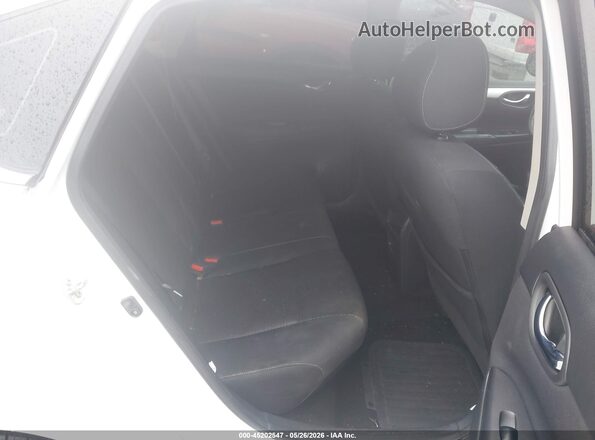 3N1AB7AP6KY214814 2019 NISSAN SENTRA White VIN კოდის სტიკერის ხედი