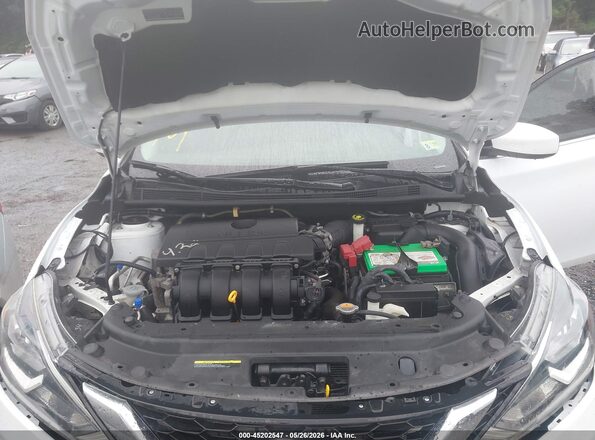3N1AB7AP6KY214814 2019 NISSAN SENTRA White უკანა ხედი
