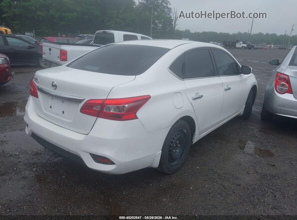 3N1AB7AP6KY214814 2019 NISSAN SENTRA White უკანა მარჯვენა