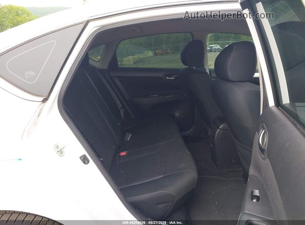 3N1AB7AP6KY224307 2019 NISSAN SENTRA White VIN კოდის სტიკერის ხედი