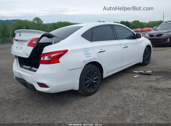3N1AB7AP6KY224307 2019 NISSAN SENTRA White უკანა მარჯვენა