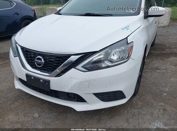 3N1AB7AP6KY224307 2019 NISSAN SENTRA White 