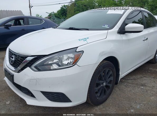 3N1AB7AP6KY224307 2019 NISSAN SENTRA White 