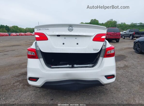 3N1AB7AP6KY224307 2019 NISSAN SENTRA White 