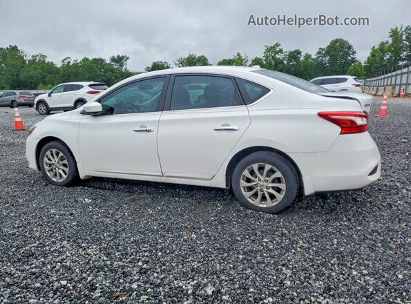 3N1AB7AP6KY248056 2019 NISSAN SENTRA White უკანა მარცხენა