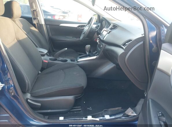 3N1AB7AP6KY252107 2019 NISSAN SENTRA Blue Սալոնի դիմացի տեսք