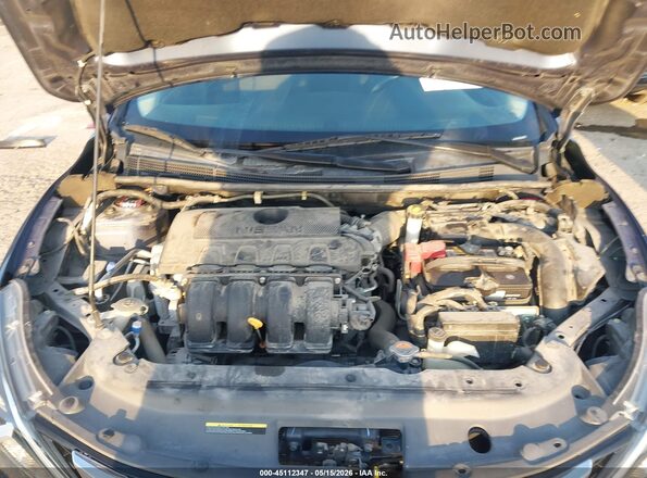3N1AB7AP6KY252107 2019 NISSAN SENTRA Blue Հետևի տեսք