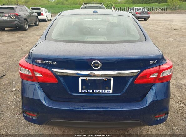 3N1AB7AP6KY300480 2019 NISSAN SENTRA Blue 