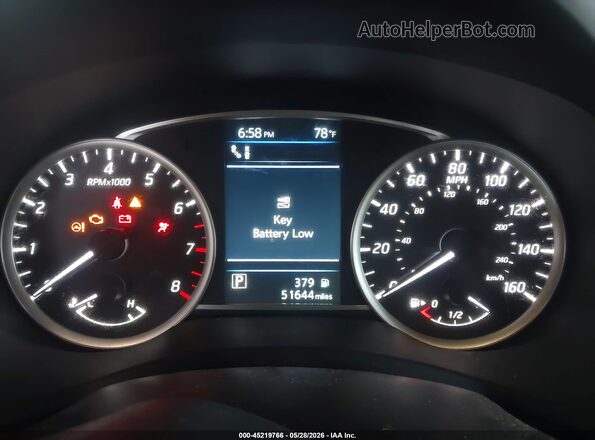 3N1AB7AP6KY304576 2019 NISSAN SENTRA Blue უკანა სავარძლების ხედი
