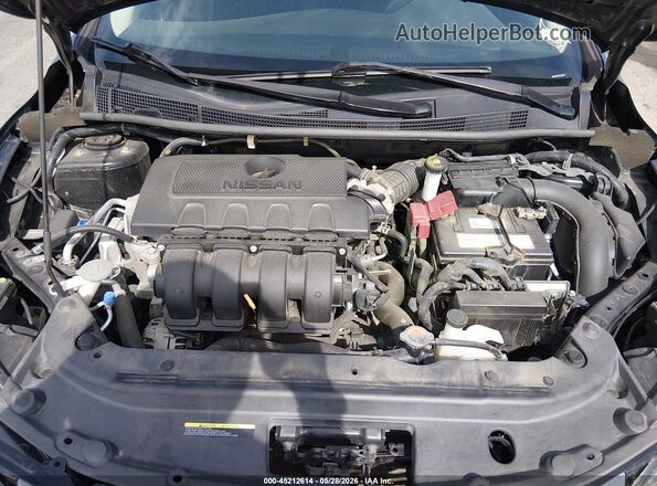 3N1AB7AP6KY339814 2019 NISSAN SENTRA Black Widok z tyłu