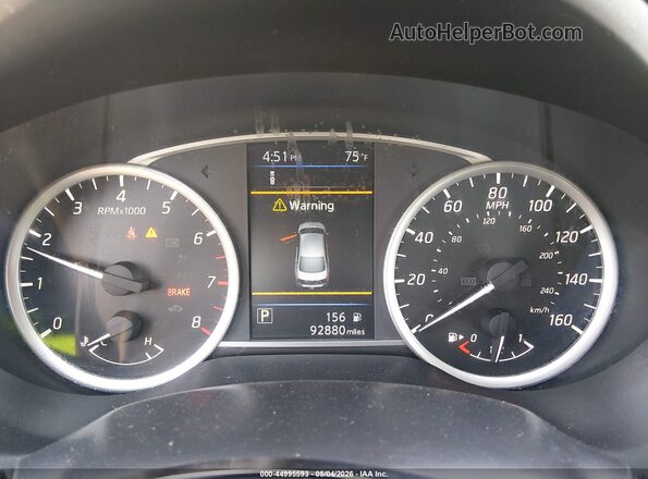 3N1AB7AP6KY345497 2019 NISSAN SENTRA White Widok tylnych siedzeń