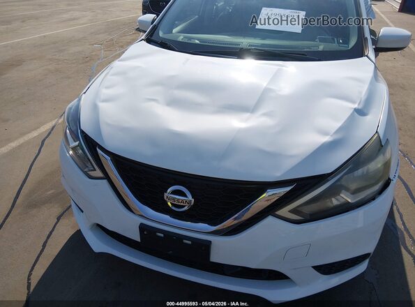 3N1AB7AP6KY345497 2019 NISSAN SENTRA White Widok z przodu